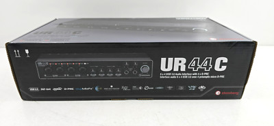 Steinberg UR44C 6x4 USB 3.0 Audio Interface with Cubase AI and Cubasis LE