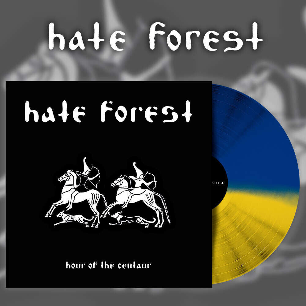 HATE FOREST Hour Of The Centaur NEW LP flag vinyl OSMOSE PROD Drudkh Ukraine