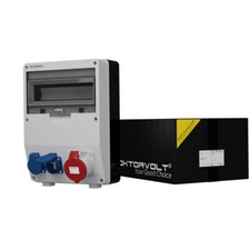 Power distributor TD 1x32A 2x230V Franz/Belg system Doktorvolt 6909