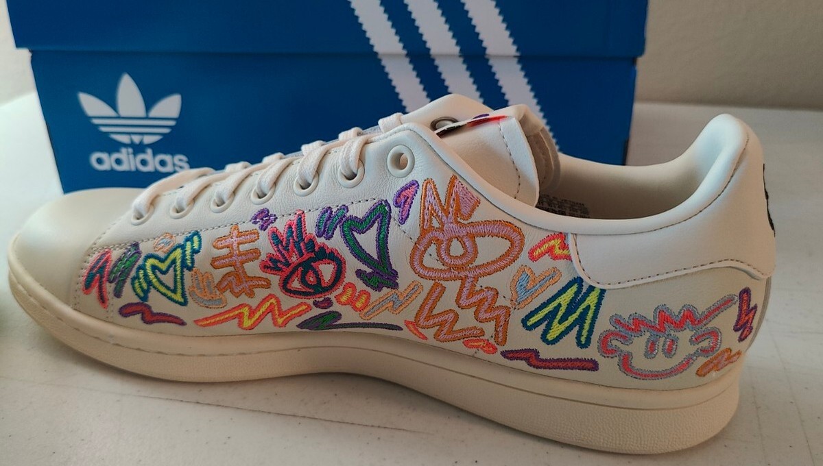 NEW Adidas Originals Stan Smith Pride Shoes Men