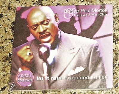 ''STILL SEALED'' CD by BISHOP PAUL MORTON ''LET IT RAIN'' EXPANDED EDITION /CD & DVD