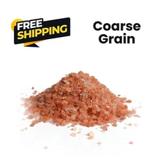 Himalayan Pink Salt Coarse Grain 10 lb - Natural & Pure - Bulk Cooking, Grilling