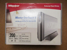 Maxtor OneTouch II 200GB USB 2.0 External Har...