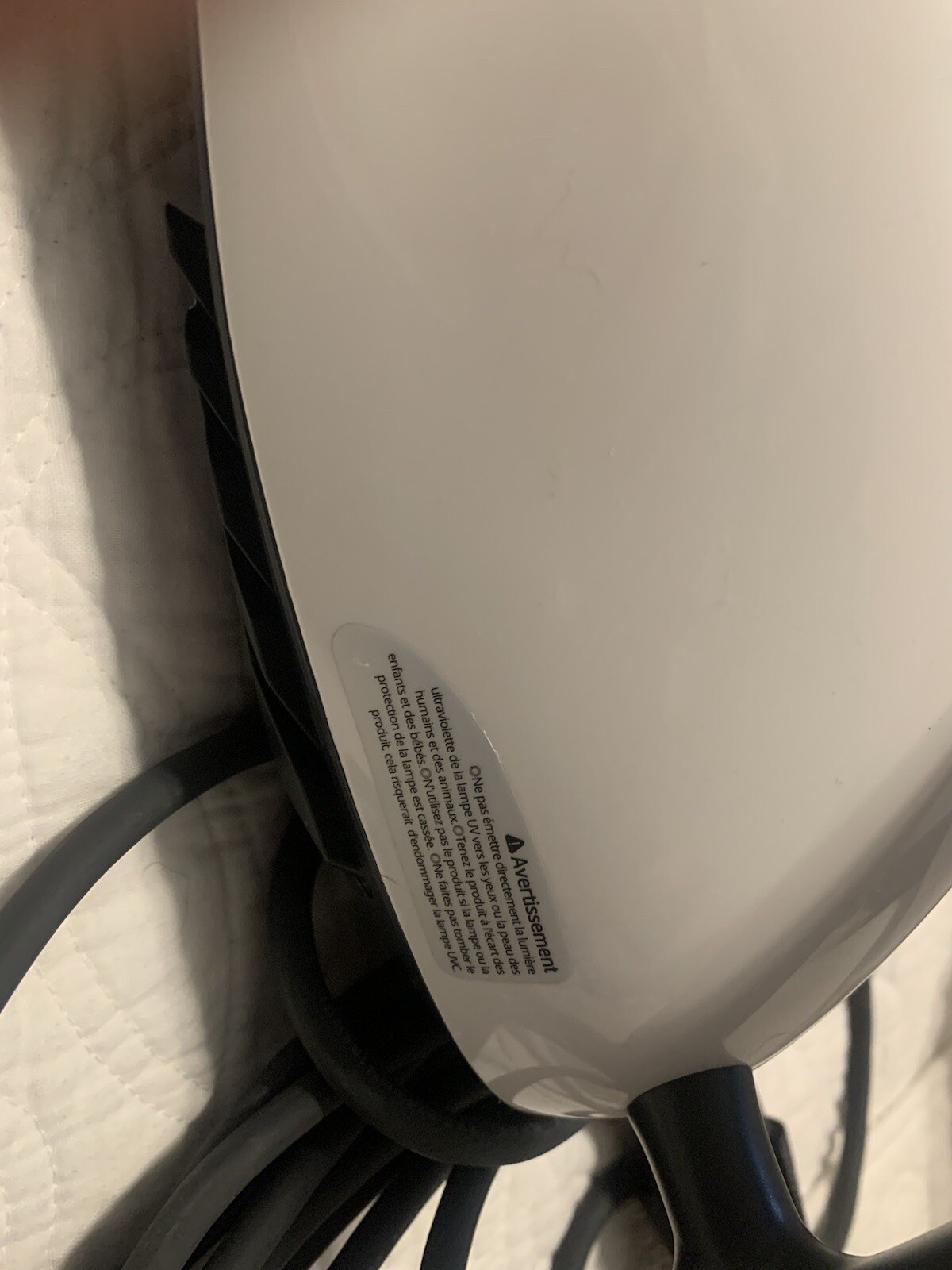 Raycop RE-100AWH Lite RayClean UV Sanitizer Purifier, allergen Vacuum Cleaner 