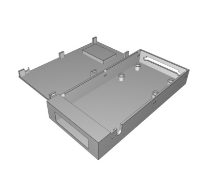 uIEC Enclosure for Jim Brain's Floppy Emulator C64 Commodore 64