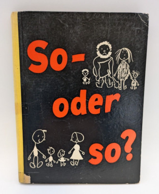 So - oder so? , Munro Leaf, Mosaik-Verlag, 1954