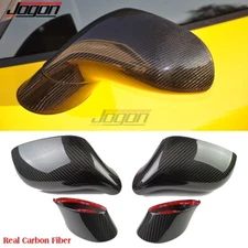 Real Carbon For Chevy Corvette C6 ZR1 Z06 427 2005-13 Side Rearview Mirror Cover