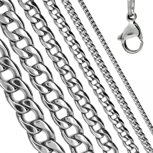 Tank chain XXL king chain necklace Men stainless steel solid