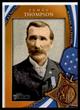 2009 Topps American Heritage Heroes Edition - MOH-8 James Thompson