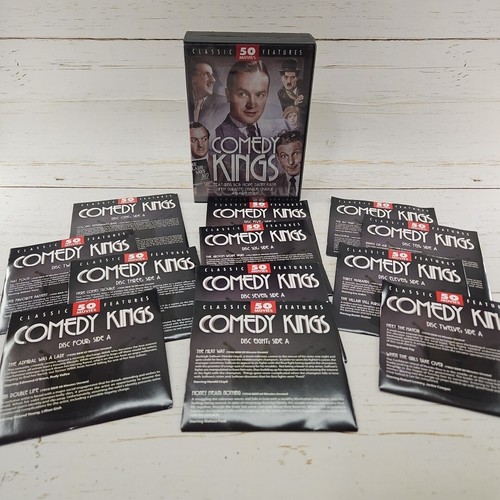 Comedy Kings 50 Movie Pack DVD Bob Hope Charlie Chaplin Danny Kaye Jimmy Durante - Picture 1 of 5