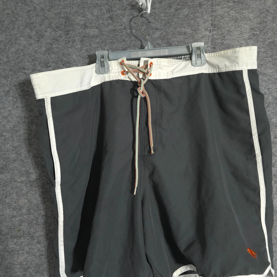 Bañador TED BAKER para hombre talla 6 gris liso a rayas pantalones cortos playa aire libre Foto 3 de 4