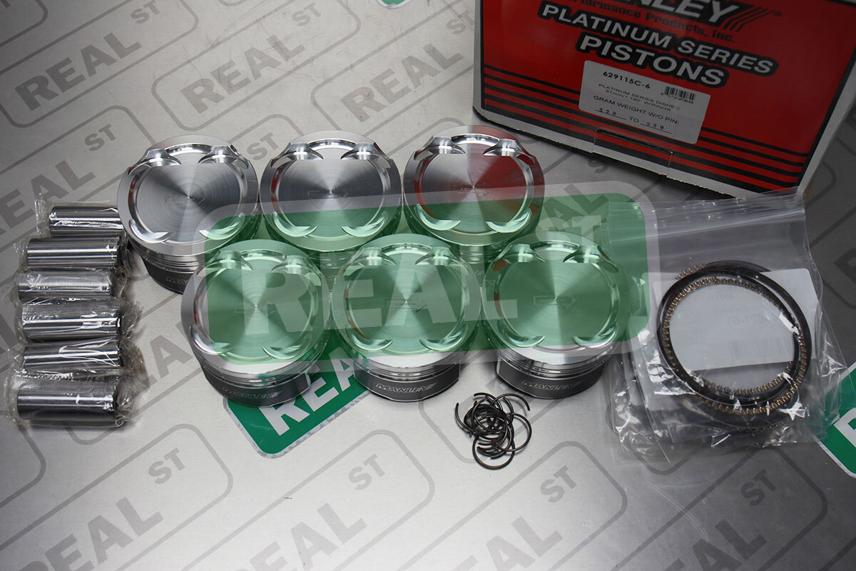 Manley 87mm 9.0:1 94mm Stroker Forged Pistons For 2JZ-GTE 2JZ-GE