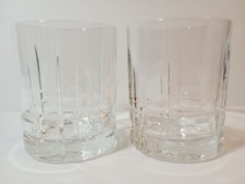 Set 2 Buchanans Barware Glasses Scotland Scotch Whiskey Rocks Signed Lion Logo