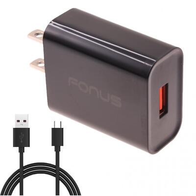 18W FAST HOME CHARGER 6FT LONG MICRO USB CABLE MICRO USB for PHONES & TABLETS