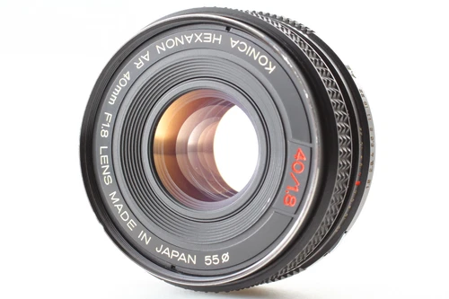 [Near MINT] Konica Hexanon AR 40mm f/1.8 Pancake SLR MF Prime Lens From JAPAN