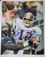 Gus Frerotte Signed Photo Washington Redskins #12 Autographed Picture NFL