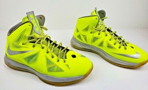 lebron 10 neon