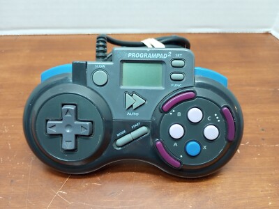 Vintage SG Programpad2 Controller Model SV-443 Sega Genesis Program Pad 2 Black