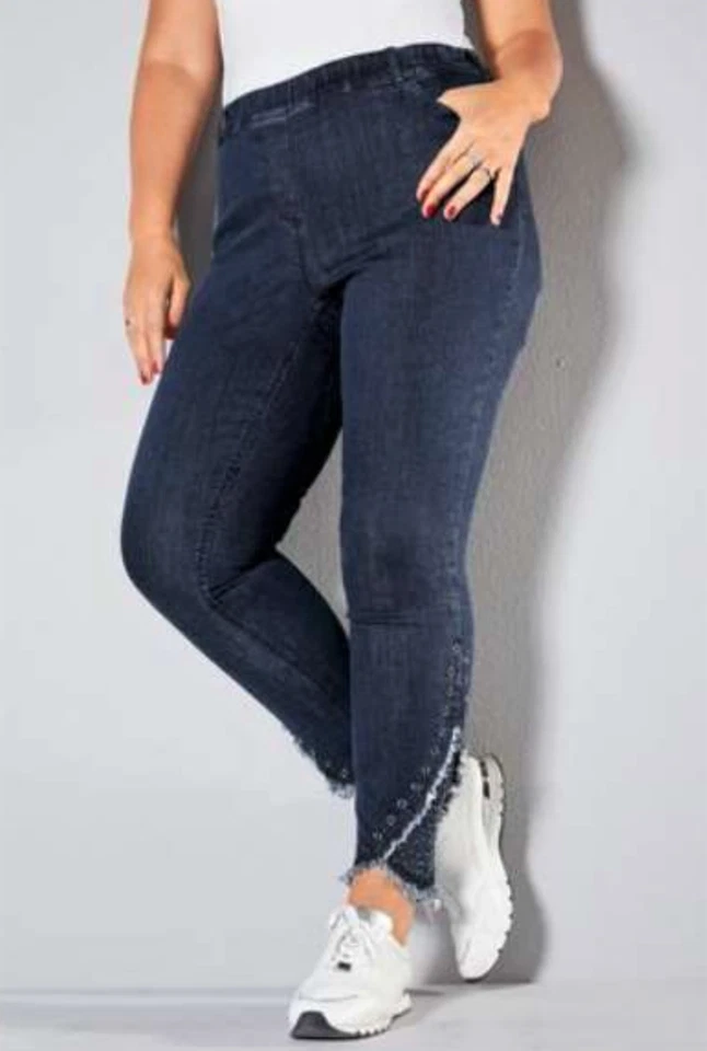 Gr. 52*54*56*58 + Kurzgrößen Mia Moda Jeans-Jeggings Denim dark blue -20% Rabatt - Bild 1 von 4
