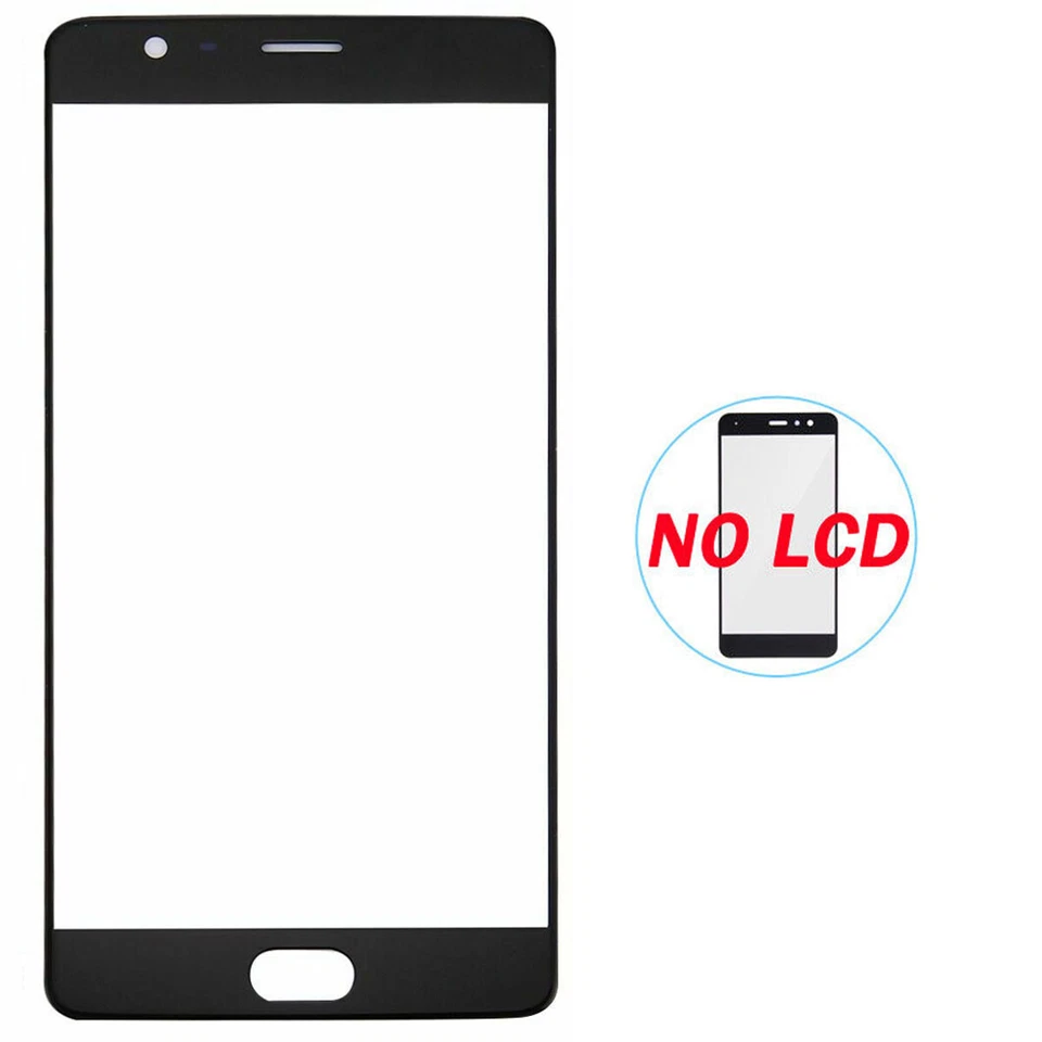 ebuyerfix? Front Black Glass Screen Replacement Repair Kit for OnePlus 3 UV Glue - Image 3 of 4