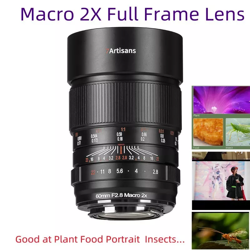 【オマケ付き】七工匠 7Artisans 60mmF2.8 Macro II A Review of the 7Artisans 60mm f/2.8 Mark II Macro Lens