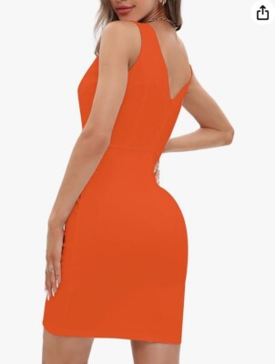 open lace back dress Tight Ruched Backless Short Party Dress main image 1
