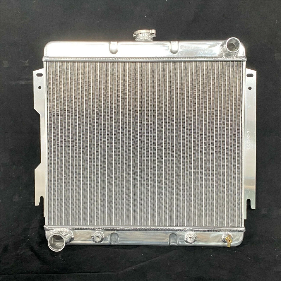 KKS 3 Row Aluminum Radiator For 62-65 Dodge 330 440 Polara V8 5.2L 6.3L 7.0L - Imagem 2 de 4