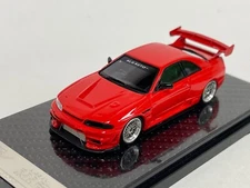 1/64 404 Error Nissan Skyline GTR R33 Red  Limited  299 pcs. 64-237
