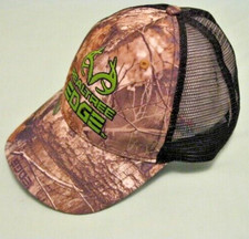 REALTREE EDGE Camo Snapback Ball Cap Hat Trucker Style One Size Fits Most Adults