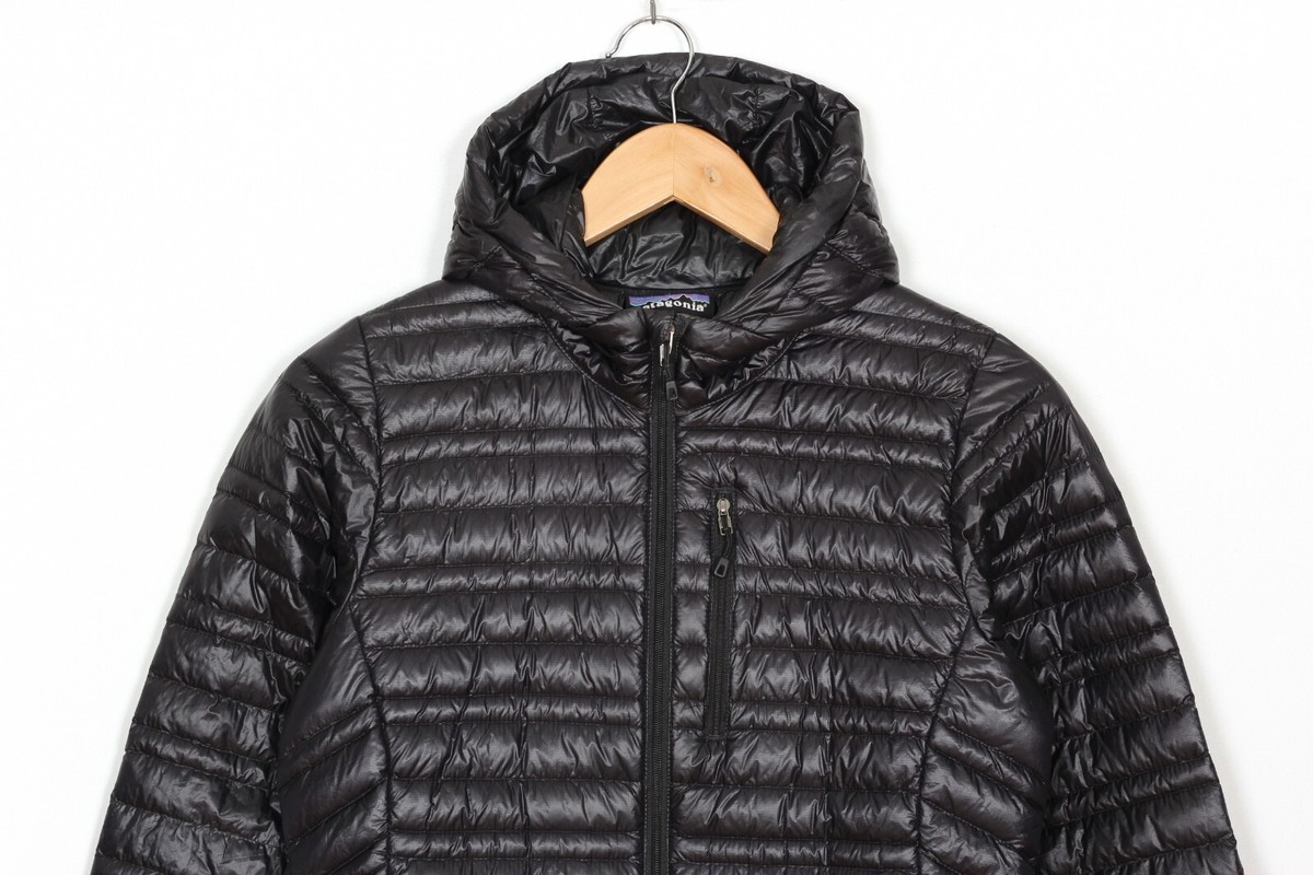PATAGONIA piumino ultraleggero con cappuccio giacca donna taglia