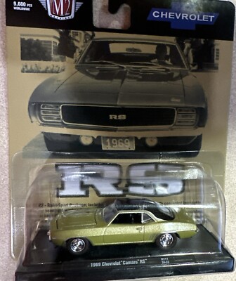 M2 Machines 1969 Chevrolet Camaro RD R111 24-23 New in Package Auto Drivers