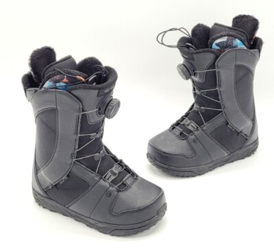 Ride Sage BOA Snowboard Boots Black Women's Size 6 Us 36.5 EUR | eBay