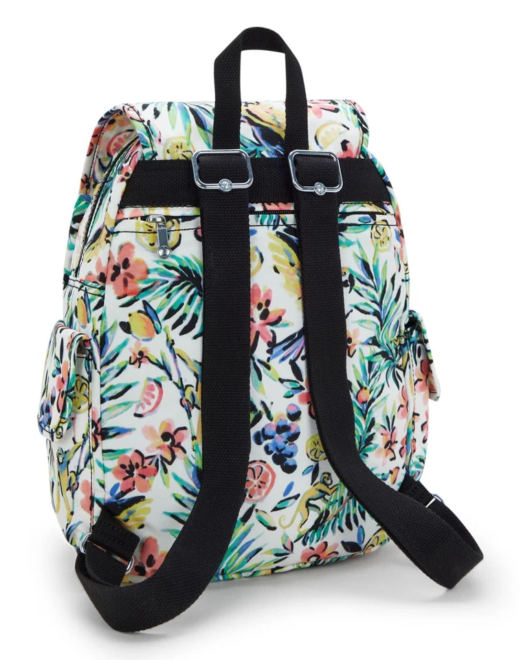 kipling Basic Print City Pack Mini Backpack S Rucksack Rucksack Cocktail Floral - Bild 3 von 4