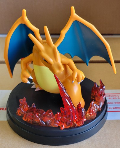 POKEMON TCG CHARIZARD EX SUPER PREMIUM COLECCIÓN CAJA FIGURA/ESTATUA SOLAMENTE - Imagen 2 de 3