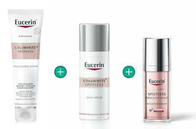 Eucerin UW Booster Treatment Set Double Serum Spotless Day Fluid Cleansing Foam
