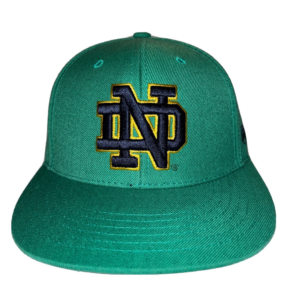 Notre Dame Top Of The World Kelly Green Fitted Baseball Hat Size 7