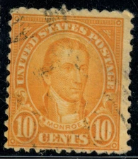 USA - 1923 - James Monroe, 1758-1831 - 10¢ - #3456