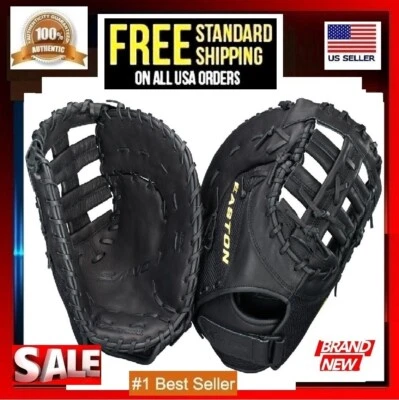 Easton Svs3 Salvo Series 1st Baseman's Mitt 13.5" Softball Gloves 100% leather