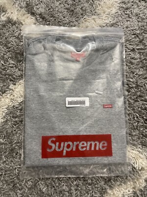 Supreme Small Box Logo TShirt Heather Grey Sz Medium NWTS | eBay