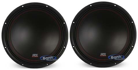 Автомобильный сабвуфер MTX 3510-02 10 Одиночный 2-омный 35-й серии 25390₽