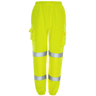 NFK LJ Pantaloni Da Jogging Da Uomo Hi Vis Viz Pantaloni Da - Foto 10