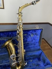 1960s Vintage Leblanc Noblet Made in Paris France Saxophone with Case Rare