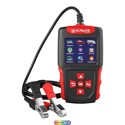 ULTIMATE SPEED  Premium KFZ Batterie Diagnosegerät 3 Test Modi Neu Ovp