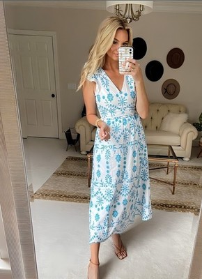 knee length dresses for ladies Lilly Pulitzer Colman Midi Dress main image 1
