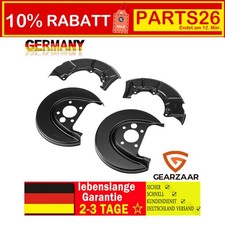 4x ANKERBLECH BREMSSCHEIBE FÜR AUDI A3 SEAT LEON TOLEDO VW BORA GOLF 4 1J