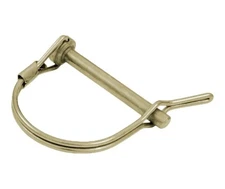 Snap Safety Pin Round Two Wire Tab Lock 1/4 x 1-3/4 Steel ZY (20 Pieces)