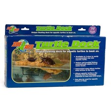 Zoo Med Black Self Leveling Basking Dock for Aquatic Turtles 4 Sizes Available