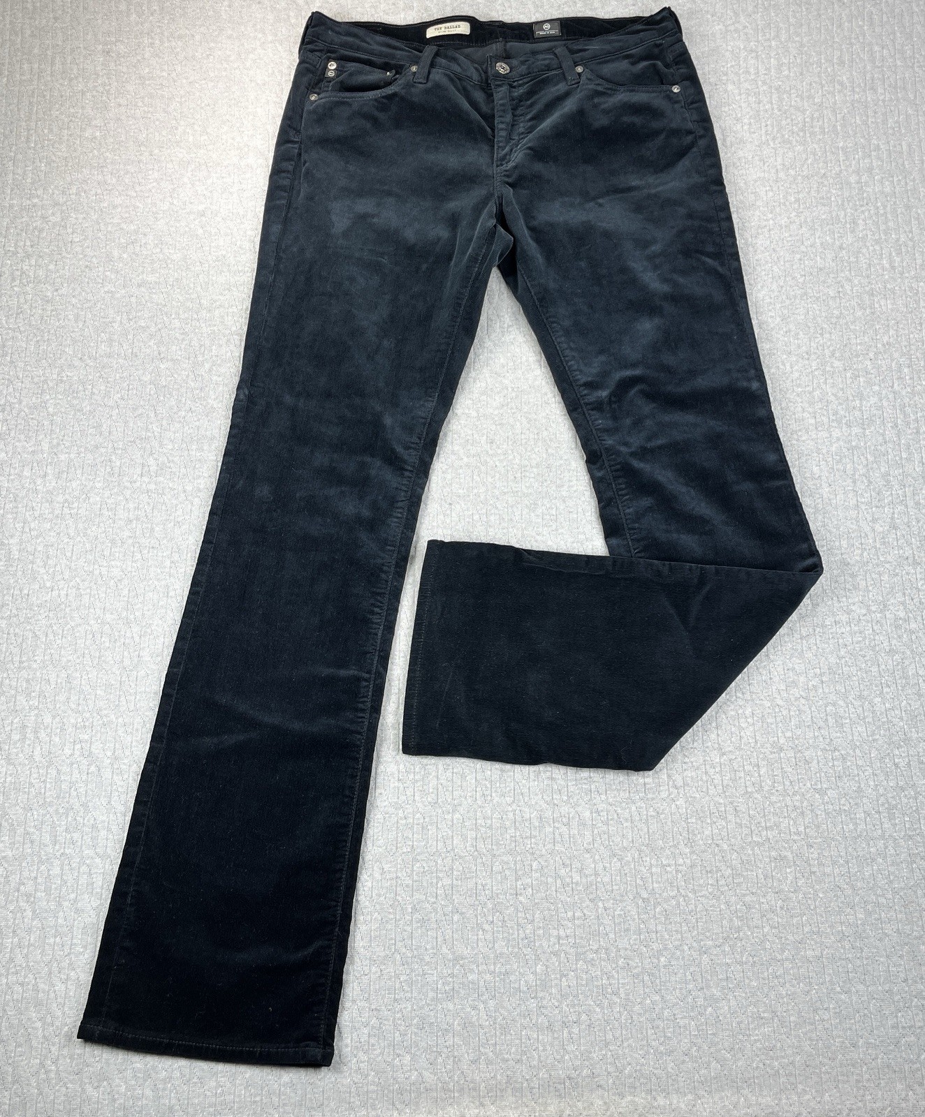 AG Adriano Goldschmied The Ballad Corduroy Slim Bootcut Dress jeans Women 32X34