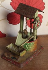 Doll Wasser Brunnen Eimerketten  Schöpfwerk Antriebsmodell Dampfmaschine