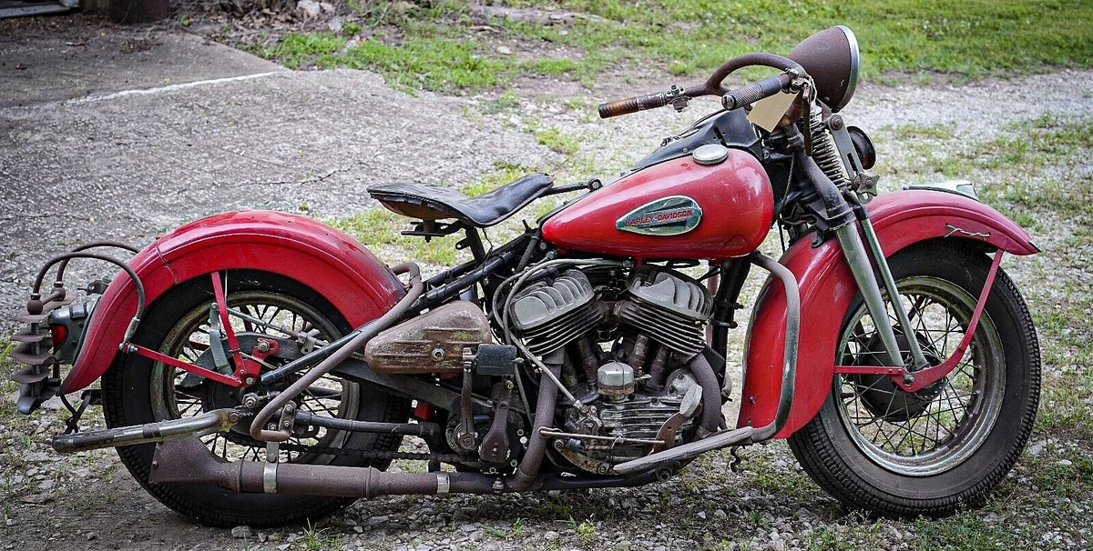 Ever Seen a Rear Crash Guard on a 1941 Harley?